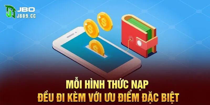 Bảo mật trong quy trình nạp tiền JBO