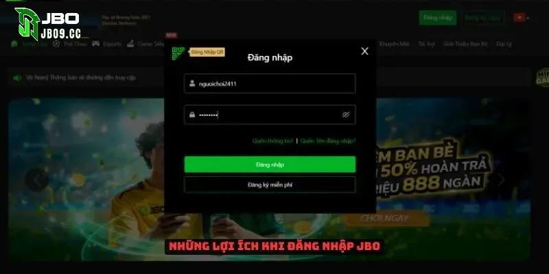 Tại sao đăng nhập JBO là lựa chọn hoàn hảo